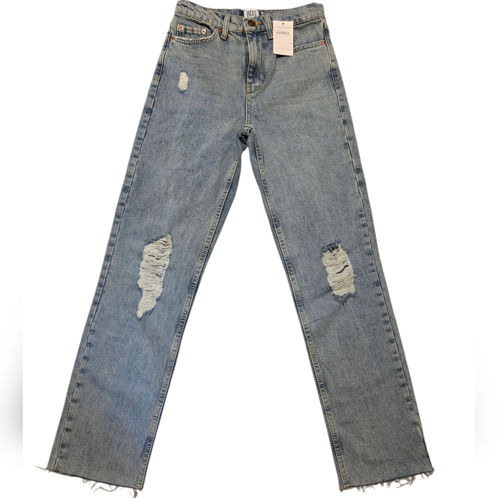 BDG Urban Outfitters Distressed Blue Women's Jeans Midrise 25x32